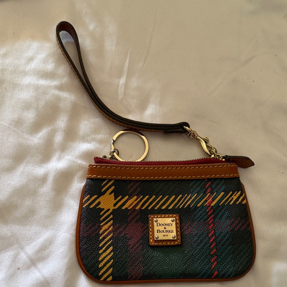 Dooney & Bourke Multicolor Plaid Shoulder Bag Set - Picture 7 of 7